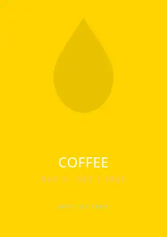COFFEE CLUB — Local Business Flyers advertising template
