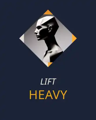 LIFT HEAVY LIVE LIGHT — Sports & Athletic template