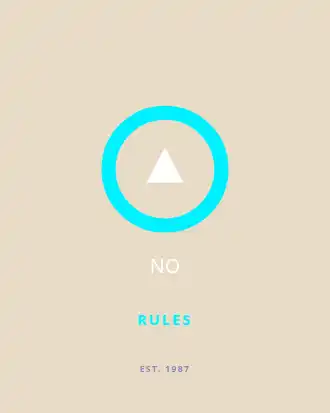NO RULES JUST RIDE — Funny Sayings template