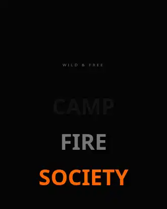 CAMP FIRE SOCIETY — Vintage Badge template
