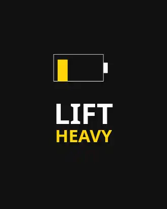 LIFT HEAVY LIVE LIGHT — Sports & Athletic template