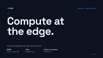 Forge Cloud — Series A investors — Series A investors template