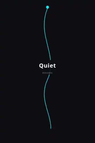 Quiet Rooms — Fiction & Literary template