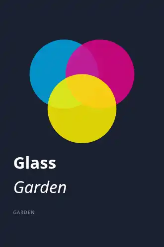 Glass Garden — Fiction & Literary bookcovers2 template