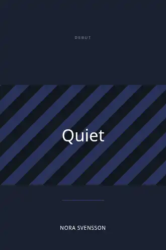 Quiet Rooms — Fiction & Literary bookcovers2 template
