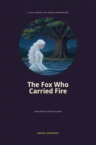 The Fox Who Carried Fire — Children's template