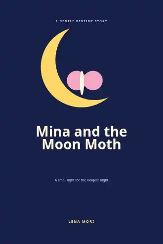 Mina and the Moon Moth — Children's template