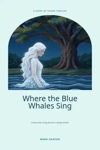 Where the Blue Whales Sing — Children's bookcovers2 template