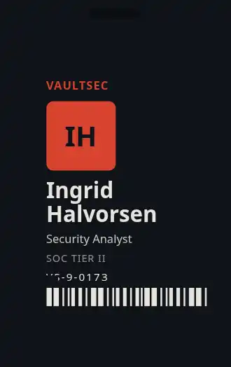 Vaultsec — Access Stripe — Employee Badges template