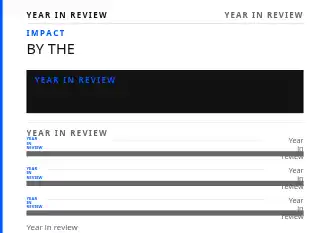 BY THE NUMBERS — Reports & Company template