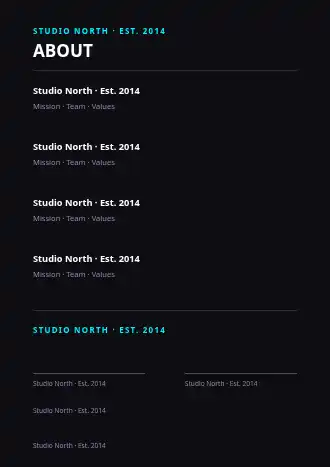 ABOUT US — Reports & Company business template