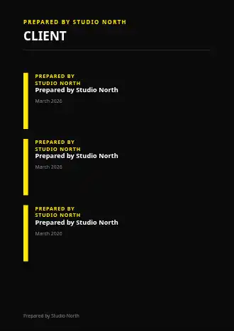 CLIENT PROPOSAL — Proposals & Pricing business template