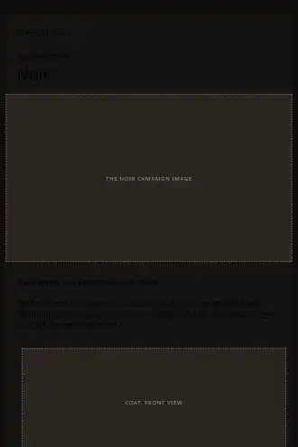 MAISON VEGA — Product Drop — Product Launches template
