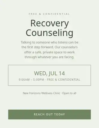 Recovery Counseling — Addiction Recovery template