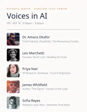 Voices in AI — Speakers template