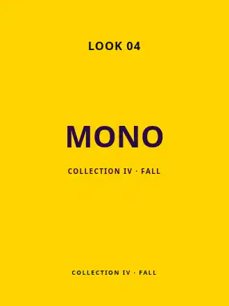 MONO RUNWAY — Lookbook & Collection template