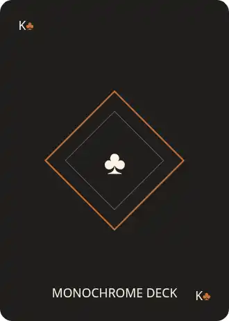 minimal geometric king — Poker & Playing Cards — Poker & Playing Cards template