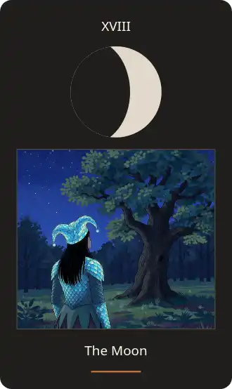 The Moon — Tarot & Oracle — Tarot & Oracle template