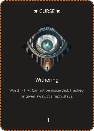 Withering — Deck-builder — Deck-builder template