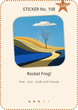 Rocket Frog! — Kids & Casual — Kids & Casual gamecard template