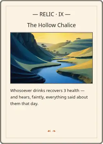 The Hollow Chalice — Gothic & Horror — Gothic & Horror template