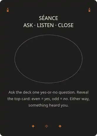 SÉANCE — Gothic & Horror — Gothic & Horror template