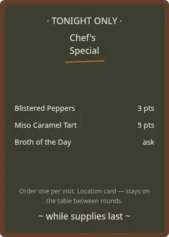 Chef's — Culinary Battle — Culinary Battle template