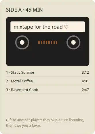 mixtape for the road ♡ — Music & Band — Music & Band template