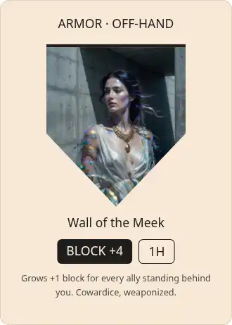Wall of the Meek — Dungeon Gear — Dungeon Gear template