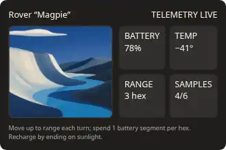 Rover “Magpie” — Space Exploration — Space Exploration template