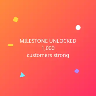 Milestone — confetti — Milestone template