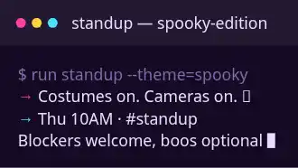 Seasonal — terminal — Seasonal template