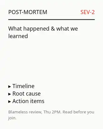 Engineering — document — Engineering template