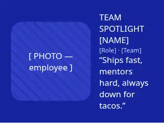 People — profile — People template