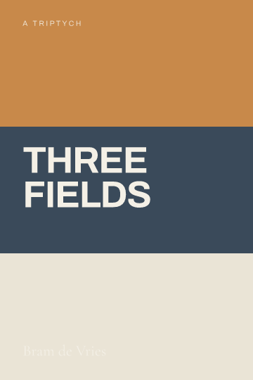 Three Fields — Fiction & Literary book cover template