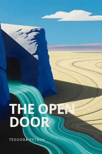 The Open Door — Fiction & Literary book cover template