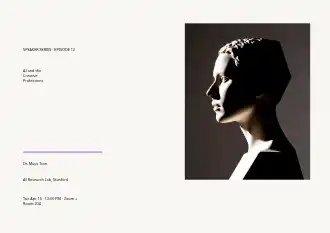 Speaker Series Card — Corporate Events template