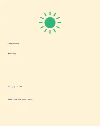 Warm Illustrative · Party — Vintage & Themed Ephemera template