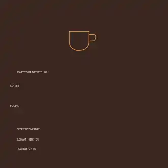 Coffee Social — Office & Community Socials template