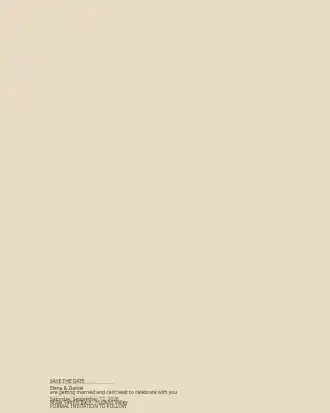 Rustic Kraft Wedding — Save the Date — Parties & Celebrations invite-events template