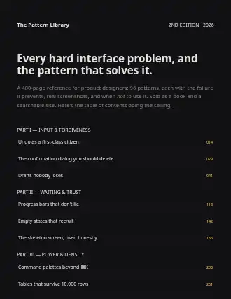 The Pattern Library — index-toc landing — Digital-Product html5 landing page template
