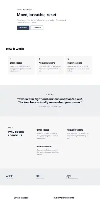Sunroot Studio — Micro Sites html5 microsite template