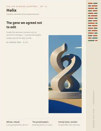 HELIX — The gene we agreed not to edit — Science template