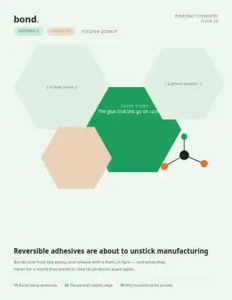 BOND — Reversible adhesives are about to unstick manufacturing — Science template