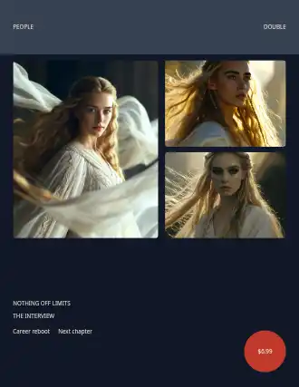 PEOPLE — THE
INTERVIEW — Celebrity & Gossip template