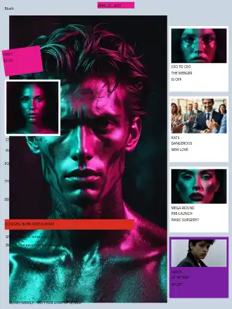 Blush — Spill The Secrets (Cover v11) — Editorial template