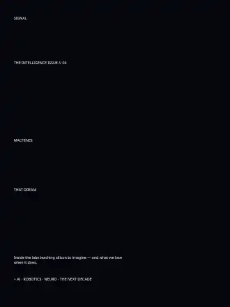 SIGNAL — Editorial magazines2 template