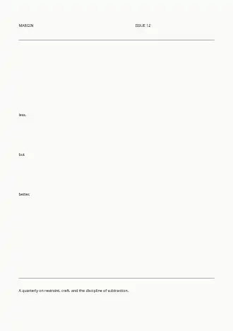 MARGIN — Fashion & Style template