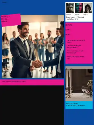Starlet — We're Merging (Cover v12) — Editorial magazines2 template