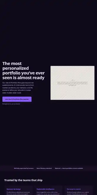 WealthNest — Future Tech — Micro Sites html5 microsite template